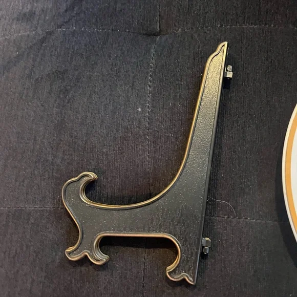 Gold Trimmed Anniversary Plate - Picture 2 of 6